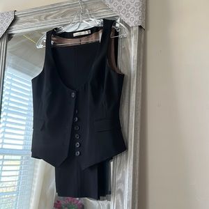 Karen Millen size 10 US slacks and vest. Great condition. Just dry cleaned.